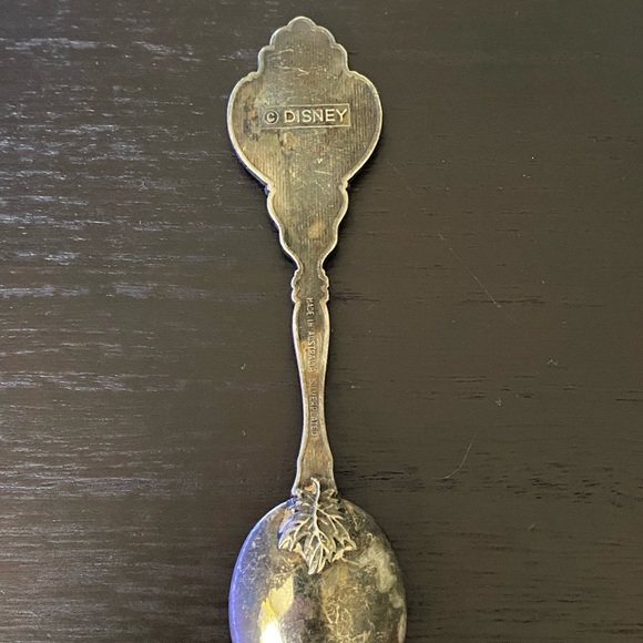 Vintage Disneyland tea-spoon and 2 prong fork. - Picture 2 of 5